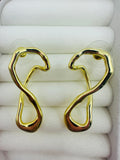 Aretes Dorados Infinito