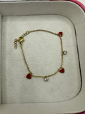 Pulsera de Corazones