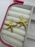 Aretes de estrella de mar