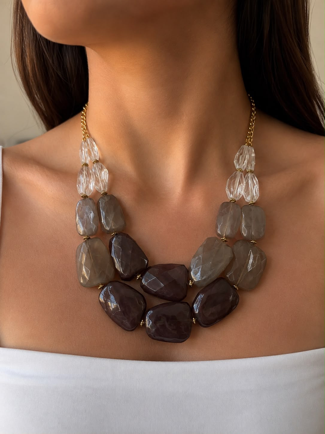 Collar Noche de cristal